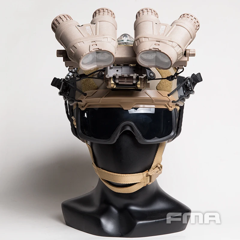 Tactical Helmet Safety Goggles GRAY Tactical riot goggles FOR all ARC guides with OPS-CORE specs Helmet