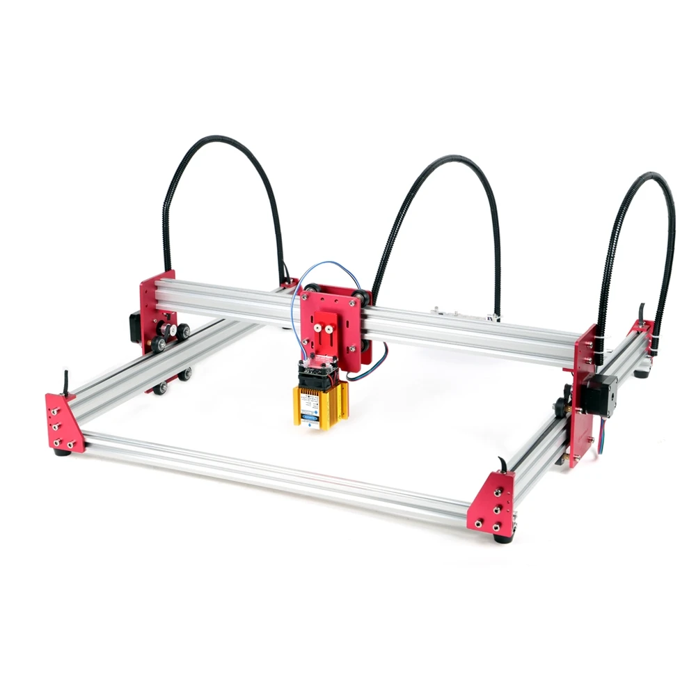 Лазерный гравировальный станок с ЧПУ мини сделай сам 45*45 см лазерный резак