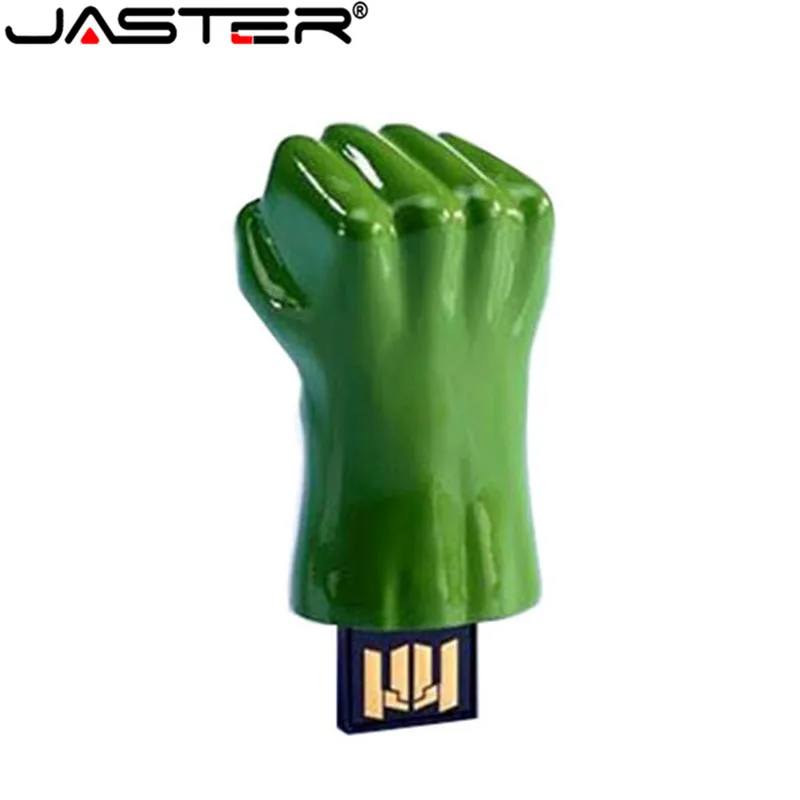 Флеш-накопитель JASTER 32 ГБ, 16 ГБ, 8 ГБ, 4 Гб, флеш-накопитель с изображением Мстителей, металлический usb-накопитель «Капитан Америка Халк», «Железный человек»