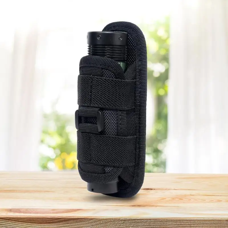 Уличная тактическая Сумка Molle поворотный на 360 градусов чехол для фонарика
