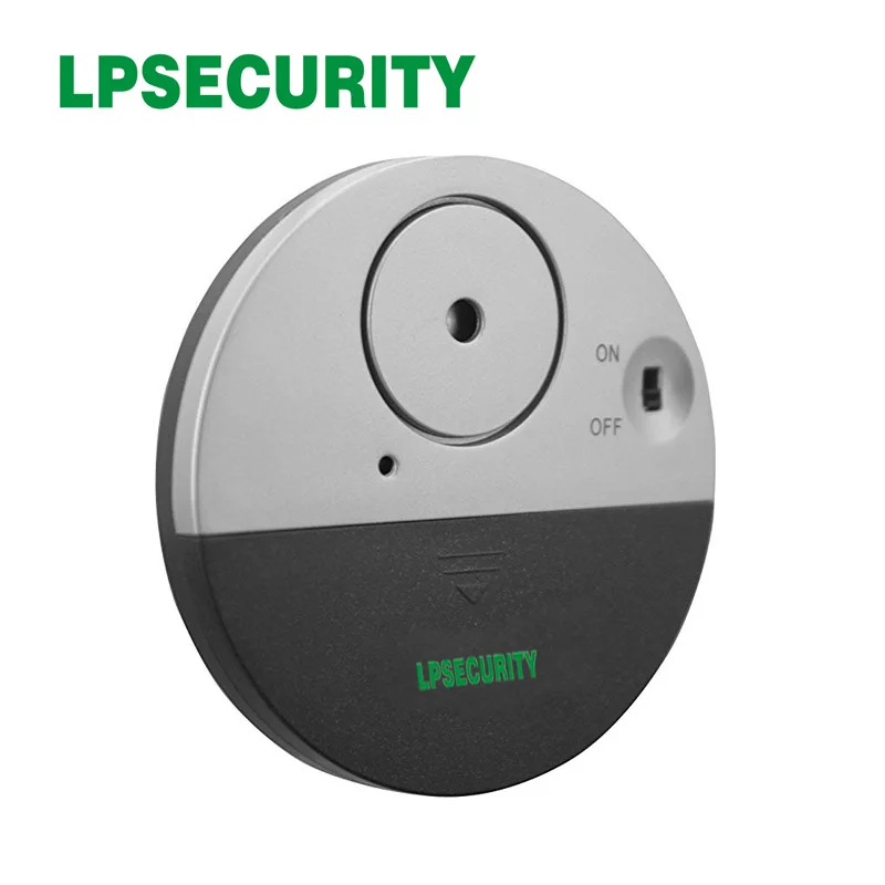LPSECURITY Дверь Окно вибрации домашняя сигнализация для предупреждения грабителей