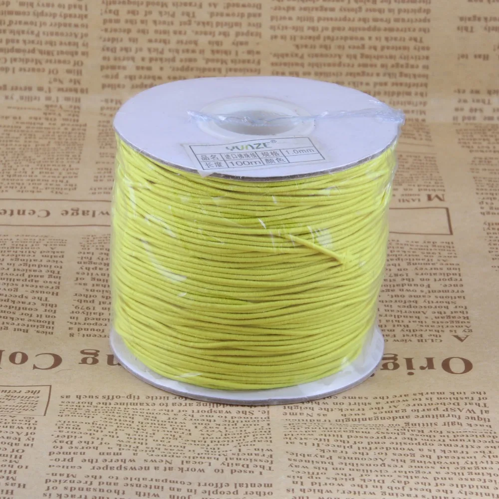 

Wholesale 5 Sizes 45-100m Colorful Line Wire Jewelry Cord for DIY Necklaces Bracelets Making Jewelry Findings