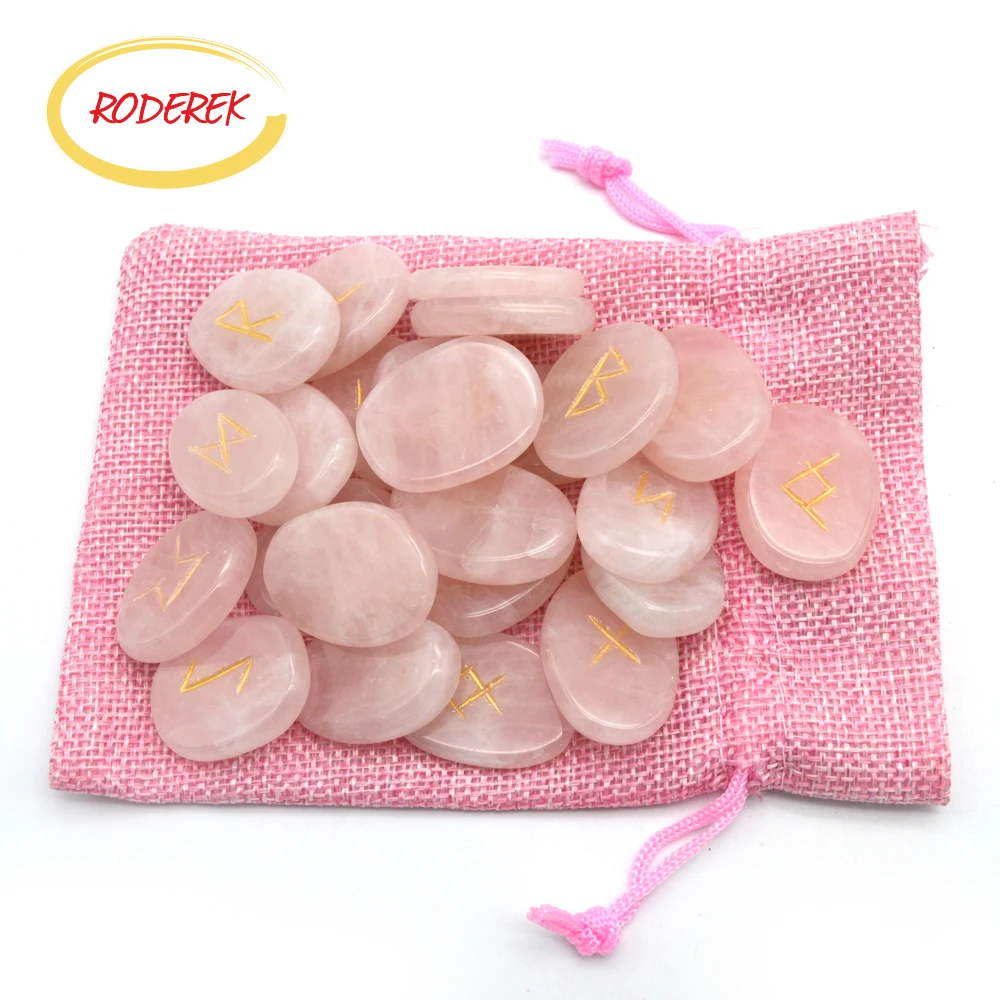 Натуральный Руна камень кристалл розового кварца исцеление чакры в рейки для
