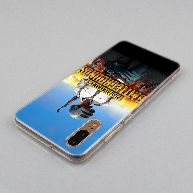Хит продаж мягкий силиконовый чехол для игры PUBG Huawei P30 P20 P10 P9 P8 Lite 2017 Pro Mini P Smart 2019 Plus