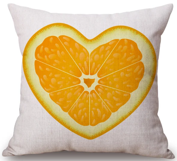 Наволочка для шеи лимона апельсина киви грейпфрут | Дом и сад