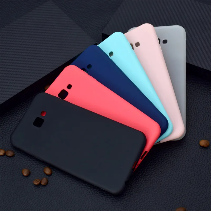 FLYKYLIN Silicone Case For Samsung Galaxy J6 2018 Candy Color Soft TPU Cover on J4 Plus J6Plus EU Coque |