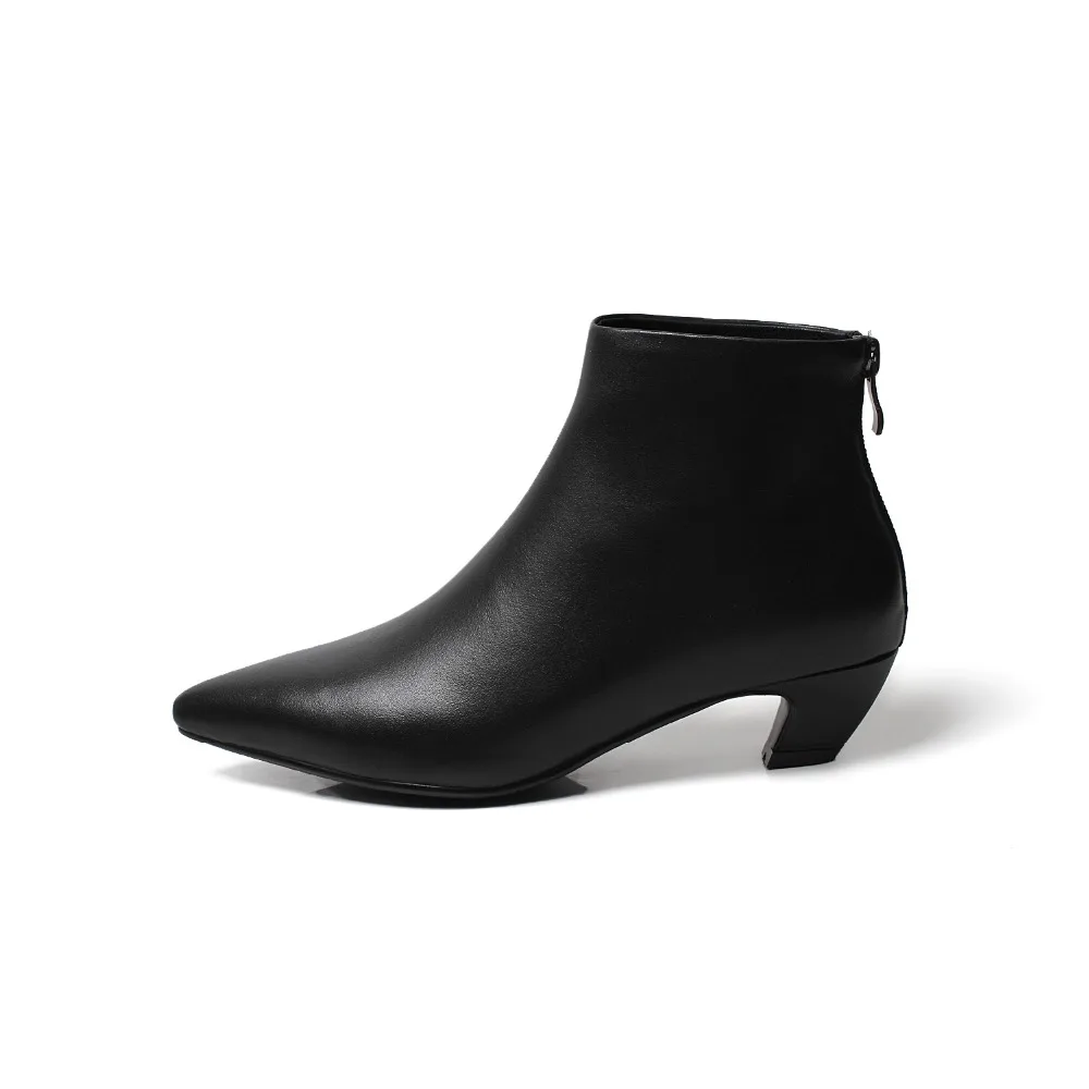 Новинка роскошные женские ботинки LazySeal кожаная зимняя повседневная обувь