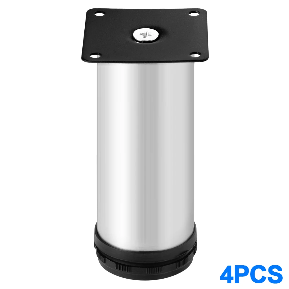 4 шт. Регулируемый Круглый Протектор Ноги Стенд для Корпусной Мебели 120 мм HS492 |