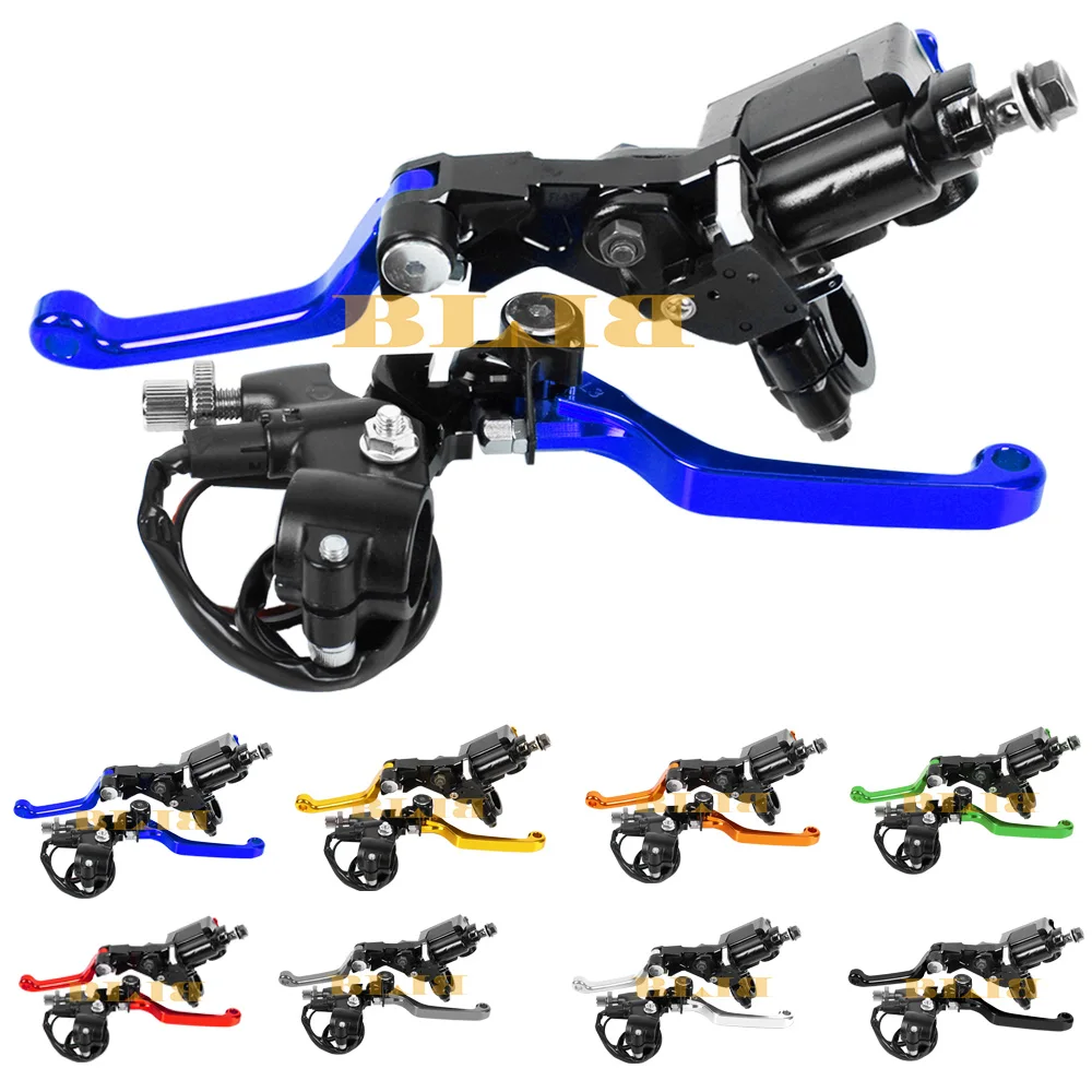 

For Yamaha YZ250F YZ125 YZ250 YZ 250F 125 250 F CNC 7/8" Motocross Off Road Brake Master Cylinder Clutch Levers Dirt Pit Bike