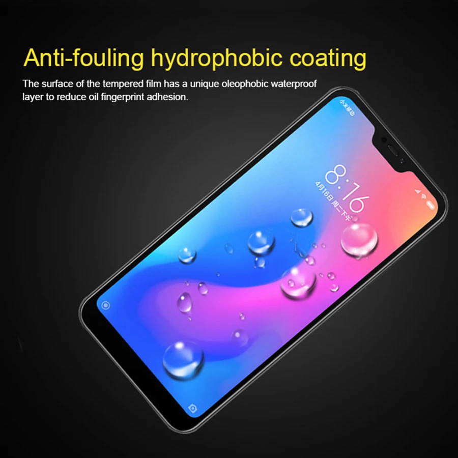 2pcs Protective Glass Redmi Note 7 Screen Protector For Xiaomi 6 Pro Tempered Glas Xiomi 6A Note7 Note6pro Film | Мобильные телефоны