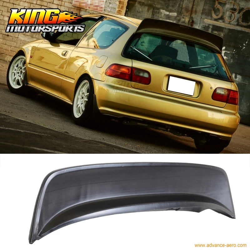 Подходит для 92 95 HONDA CIVIC 3DR HATCHBACK BYS STYLE крылышко ABS|bys| |