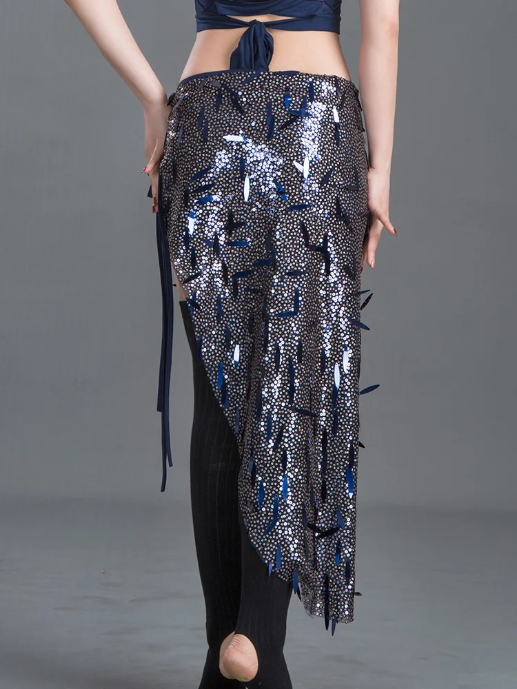 Юбка для танца живота с блестками регулируемая шортами|Танец живота| |
