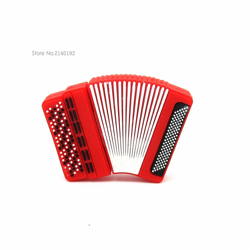 Новый Дизайн Музыкальные инструменты Модель Красный аккордеон USB флэш