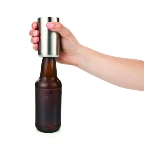 Горячая нержавеющая сталь легкий Автоматический барная Бутылка открывалка для