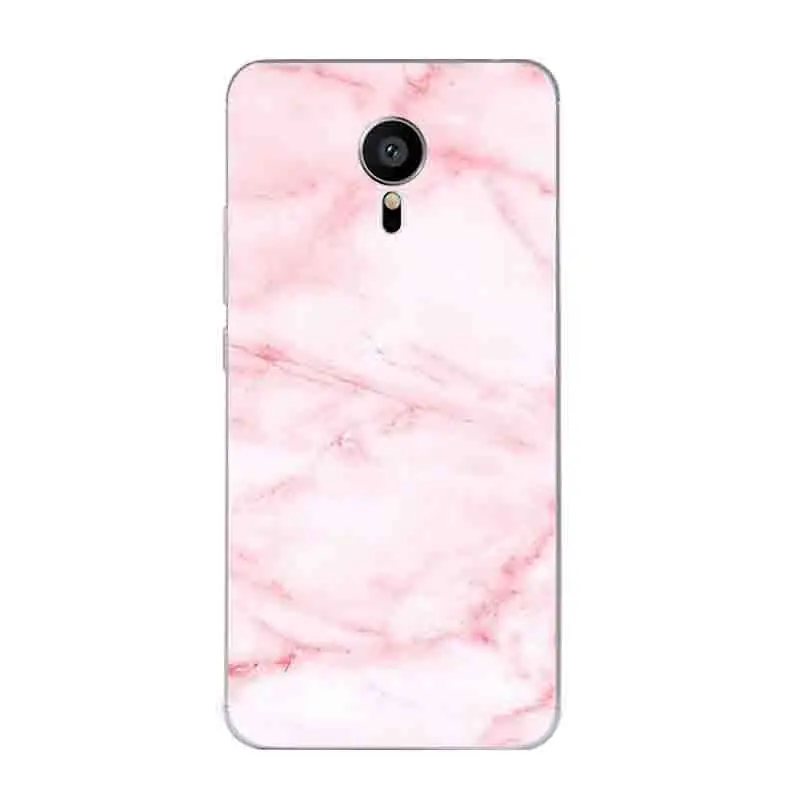 Чехол для телефона Meizu MX4 Pro чехол MX5 MX6 5 дюйма мягкий из ТПУ Fundas дизайн с мраморными