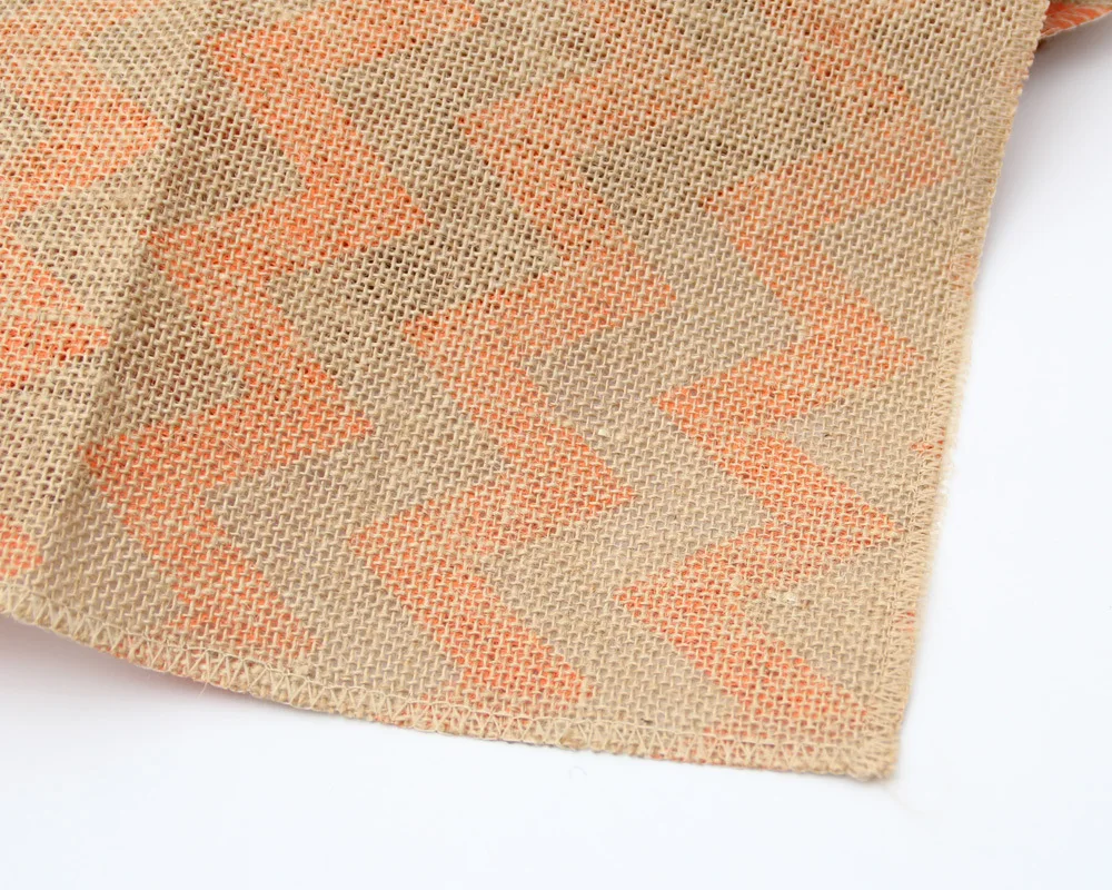 Настольная дорожка из джута льняная кружевная ткань для столовой ресторана