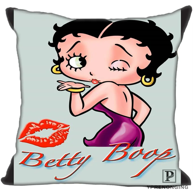 Best Custom Betty Boop (1) Наволочка на подушку спальня домашний квадратный наволочка