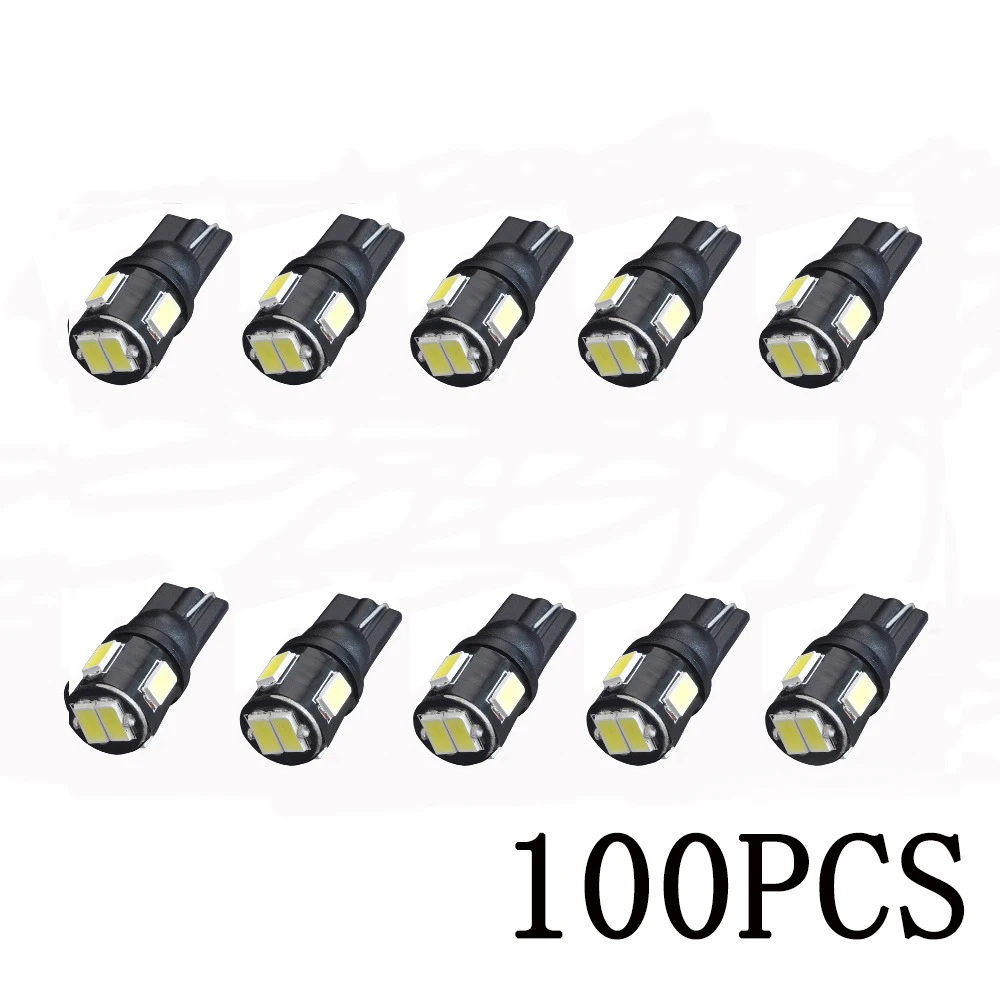 AGLINT 100 шт./лот завод авто Стайлинг T10 W5W 194 168 светодиодные лампы Интерьер