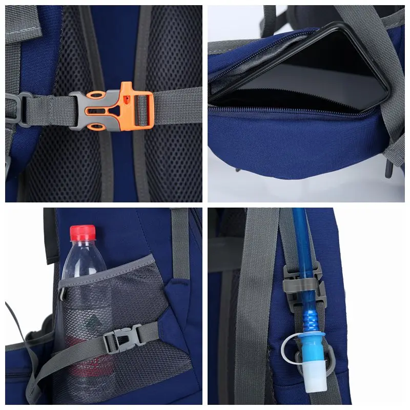 80L Открытый Нейлоновый походный рюкзак, походная сумка для альпинизма, сверхлегкая Спортивная дорожная посылка, брендовый ранец, рюкзак, сумки на плечо 18
