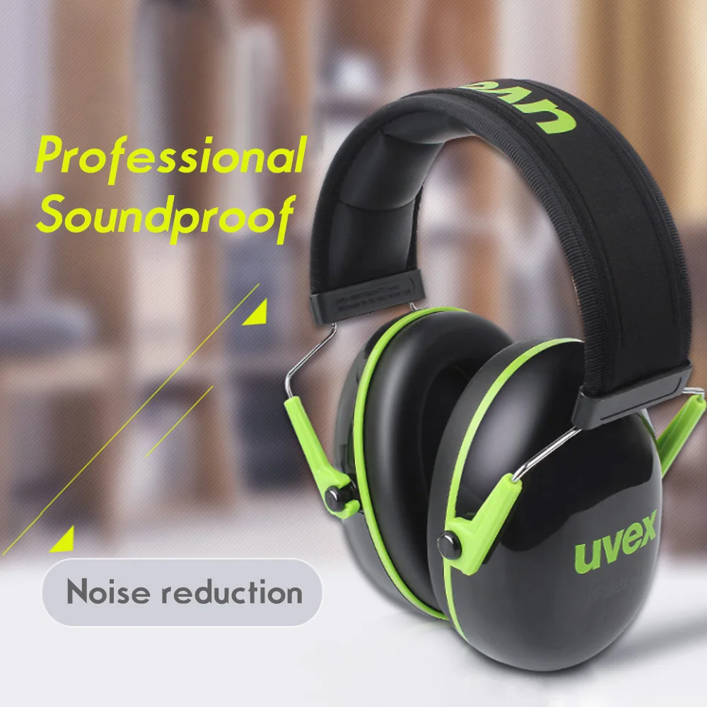 Звукоизоляционные наушники UVEX K1 шумоподавляющие 28dB SNR регулируемая повязка на