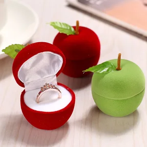 Mordoa принцесса Европейская коробка для ожерелья кольцо коробка серьги коробка фруктовый стиль коробки ювелирных изделий на продажу Свадебные аксессуары