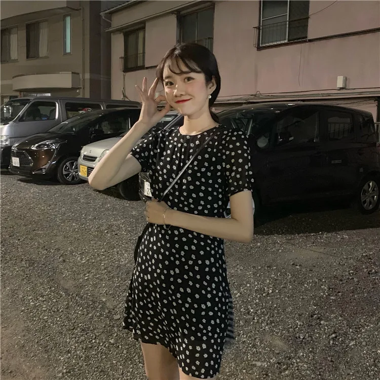 Женское летнее милое платье в стиле Ins Kawaii Шикарное облегающее на бретелях с