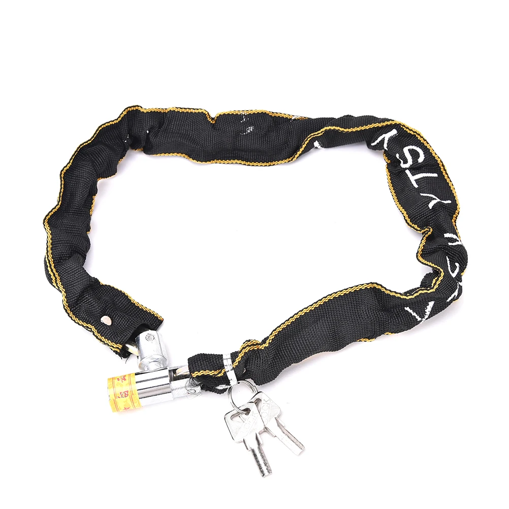 Сверхмощная цепь для мотоцикла скутера велосипеда замок железная безопасности