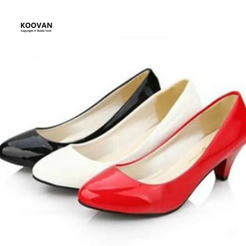 Женские туфли-лодочки Koovan модель 2018 года женская обувь удобная рабочая свадебные