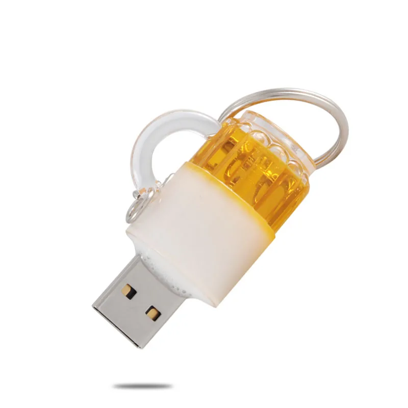Usb флеш накопитель Biyetimi высокоскоростная бутылка для пива объемом 8 ГБ 16 32 карта
