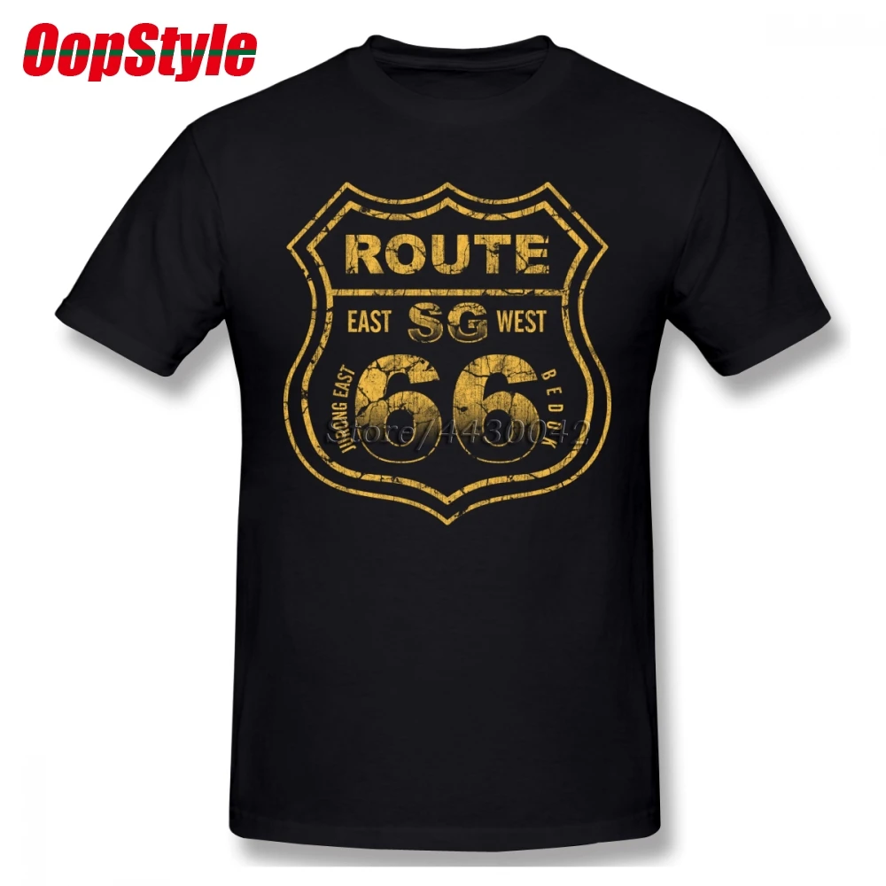 Route 66 Mother Road футболка для мужчин плюс размер хлопковая командная 4XL 5XL 6XL Camiseta |