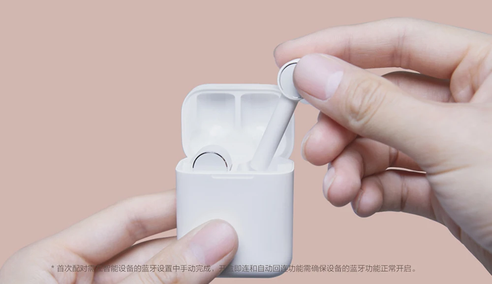 Оригинальные беспроводные наушники Xiao mi Airdots Pro mi Air TWS, bluetooth-гарнитура ACCHD, автоматическая пауза, управление нажатием для IOS и Android телефонов