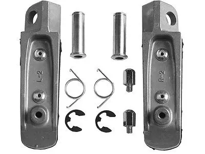 Передняя Подножка для мотоцикла подножки KAWASAKI ZZR1400 ZX14 ZG1400 1400GTR 2006 2020|Подставки под