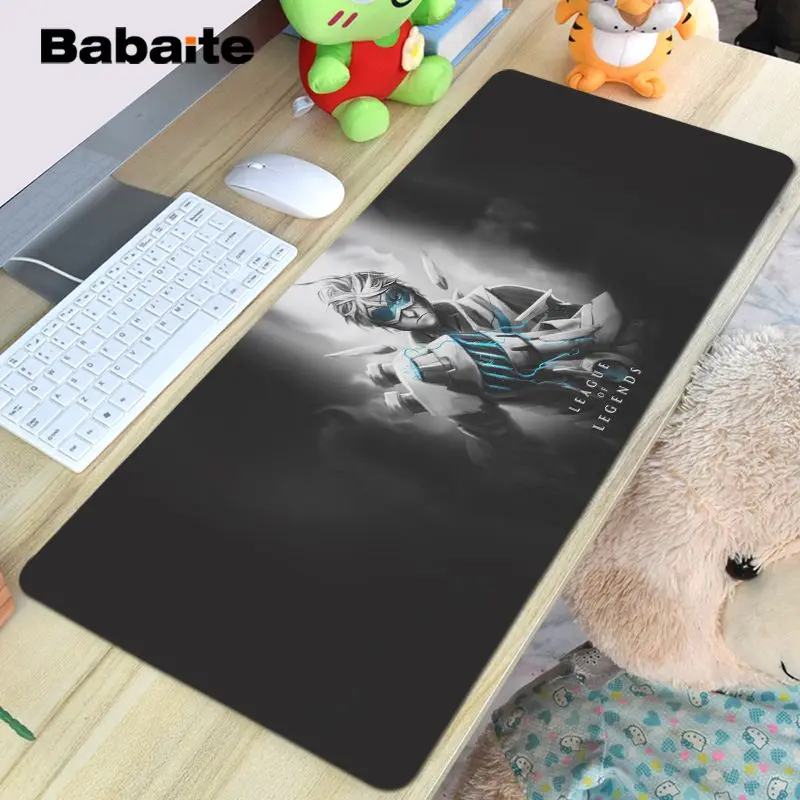 Not Lock Edge30x90cm Babaite супер большой размер 90 см* 30 см для геймерский коврик для мыши коврики для мыши Скорость компьютерная игровая коврик для мыши запирающийся край коврик для стола - Цвет: Not Lock Edge30x90cm