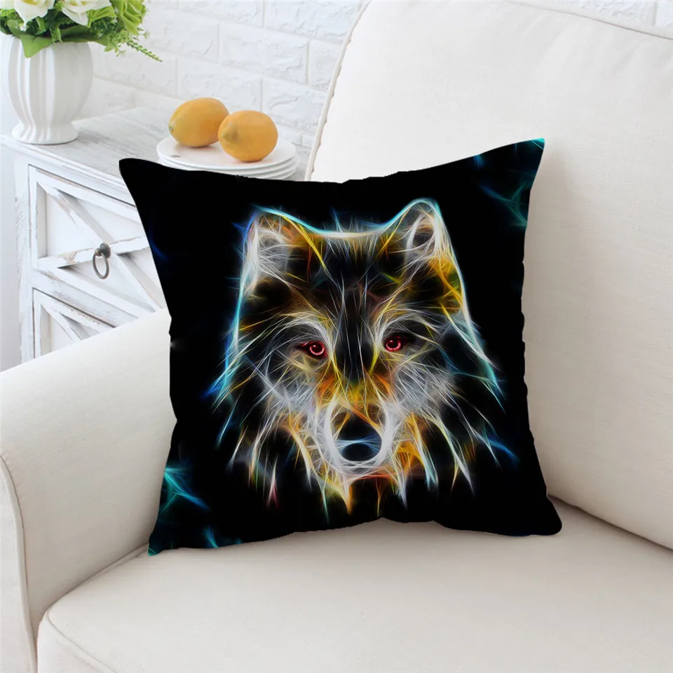 Чехол BeddingOutlet с 3D рисунком яркие линии чехол животными наволочка для мальчиков