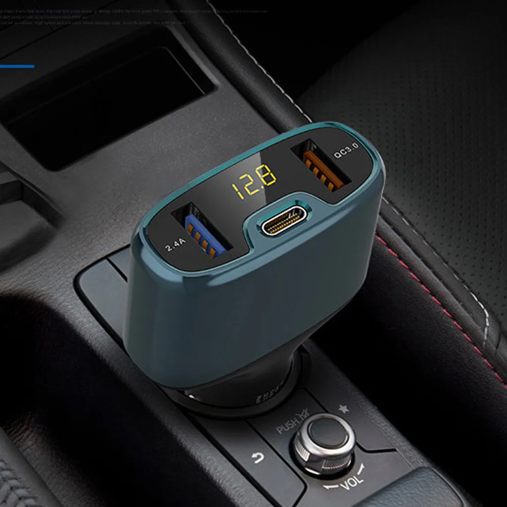 Автомобильные зарядные устройства QC3.0 автомобильное зарядное устройство с