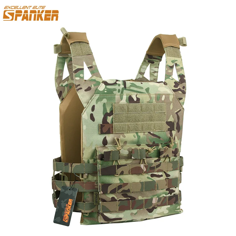 Отличный Элитный мужской Камуфляжный жилет-бизань Molle JPC, Тактический Военный нейлоновый жилет, охотничий боевой жилет в джунглях