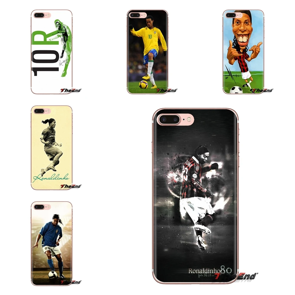 Ronaldo Ronaldinho Soccer Star Brasil мягкие чехлы для Samsung Galaxy J1 J2 J3 J4 J5 J6 J7 J8 Plus 2018 Prime 2015 2016 2017 |