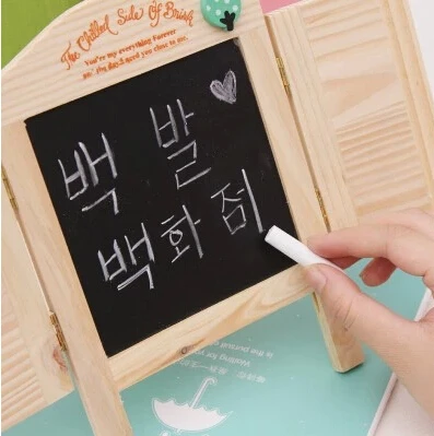 Новая деревянная доска для рисования сообщений Мини Доска мелкой доски