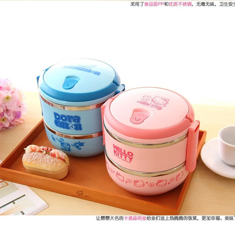 Новинка 2017 набор столовых приборов для детей Ланч бокс японский обеденный из