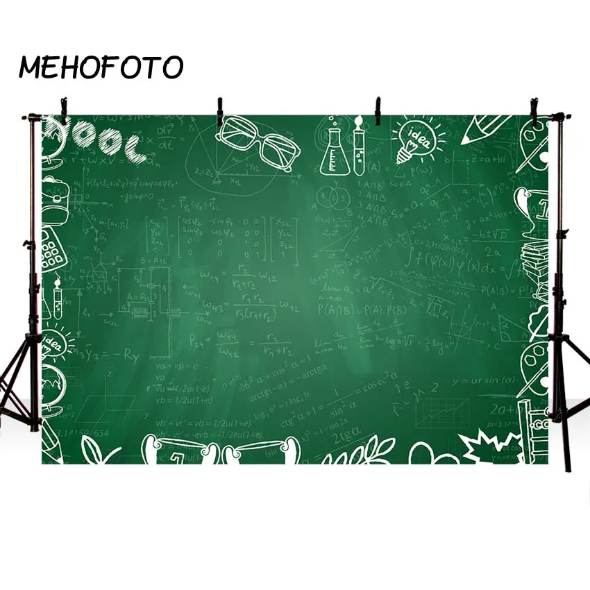 MEHOFOTO фоны для фотосъемки черная доска граффити Выпускной назад в школу вечерние