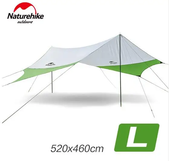 Туристическая палатка Naturehike портативный водонепроницаемый навес от солнца