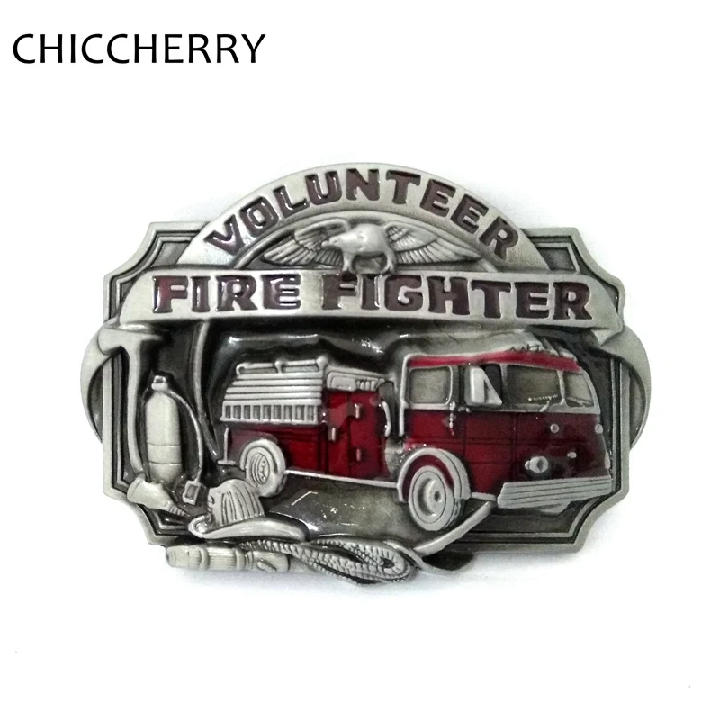 Для мужчин джинсы ремень аксессуары волонтер пожарного пожарный большой