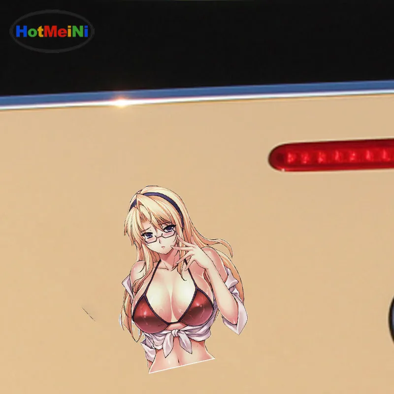 HotMeiNi 3D Автомобильные наклейки Love Live! Nishikino Maki аниме винил JDM Автомобильная