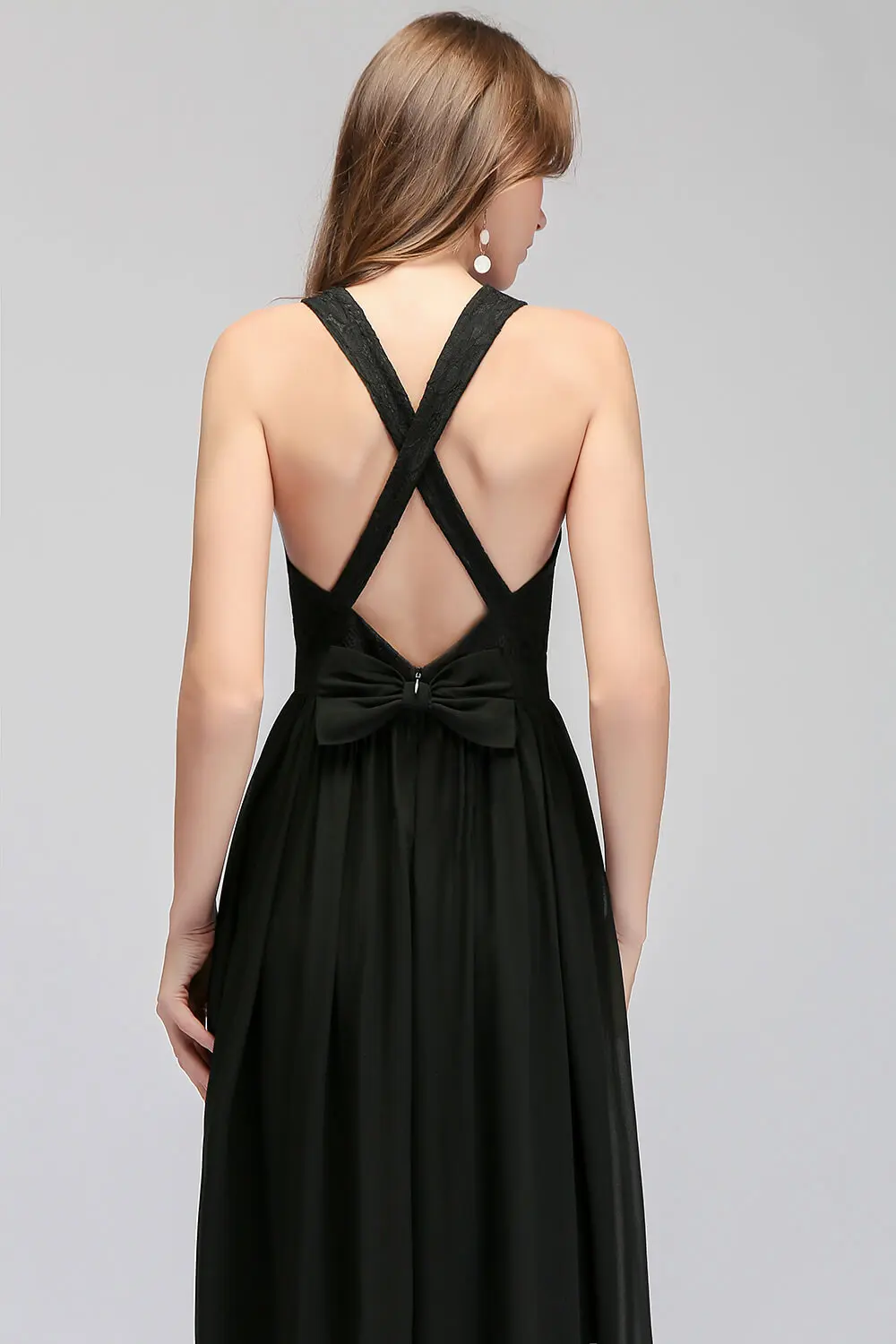 Robe de Soiree сексуальное кружевное недорогое вечернее платье с перекрещивающимися