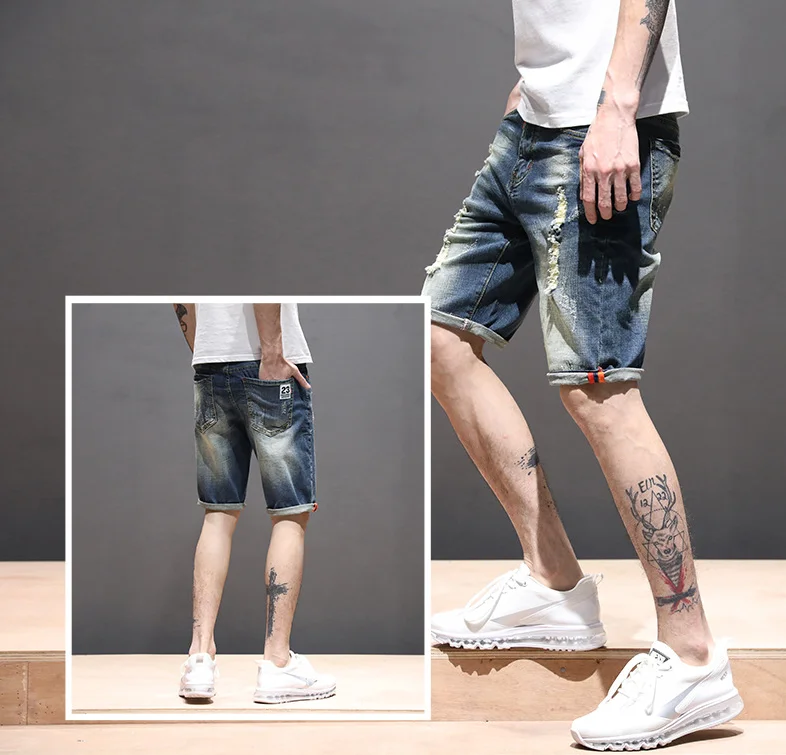 Бестселлер джинсовые шорты для SS2019 летняя новая коллекция подходит лета тонкий