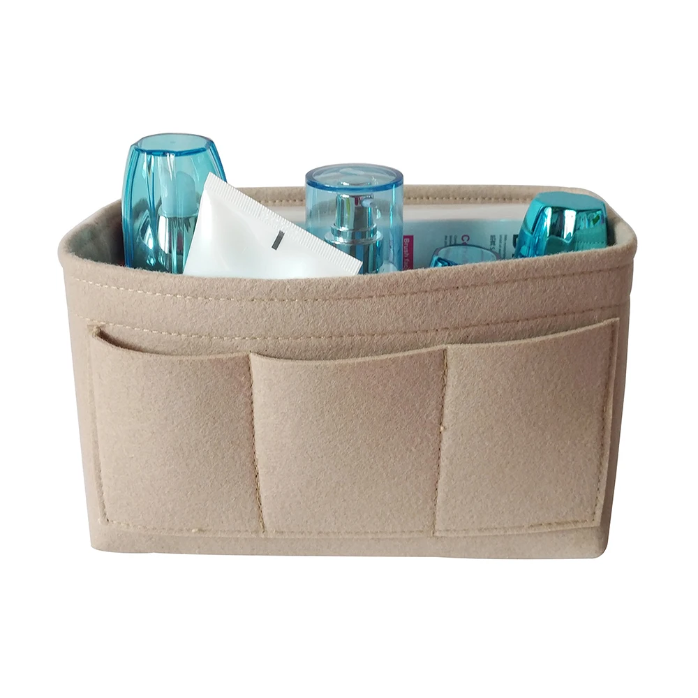 Войлочная сумка органайзер женская косметичка для хранения косметики Сумка тоут