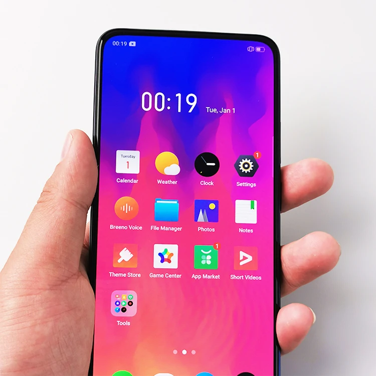 Realme X 6,5" AMOLED экран Android 9,0 смартфон Восьмиядерный 3 камеры 16MP+ 48MP+ 5MP 2340*1080 отпечаток пальца ID 3765mAh Super VOOC