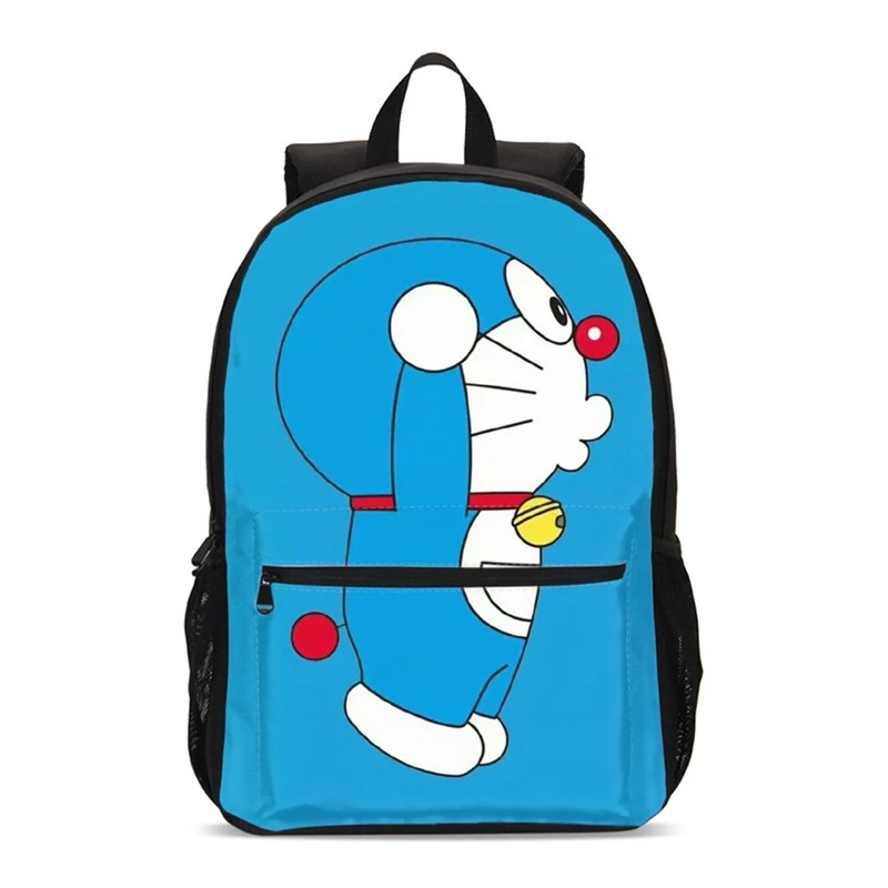 Подходит для 3-6 классов Дораэмон Bookbag мультфильм печати школьные сумки для девочек детские школьные рюкзаки Mochila Infantil - Цвет: Белый