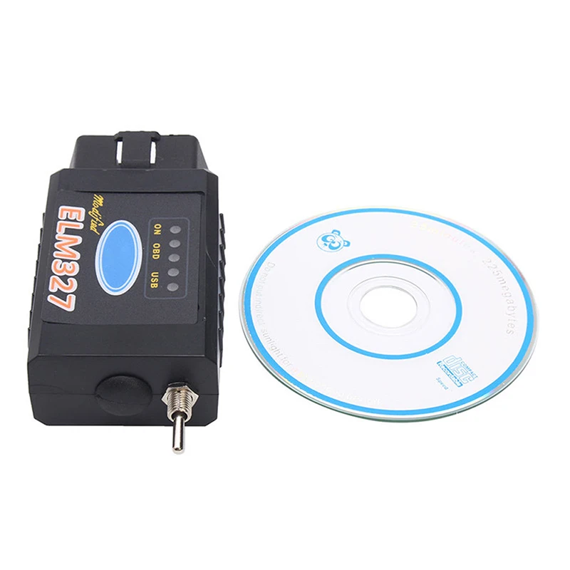 

For MS-CAN HS-CAN Diagnostic Scanner USB OBD2 ELM327