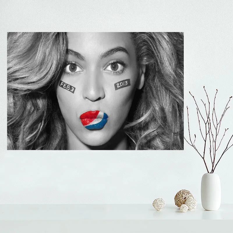 Новое поступление Beyonce Knowles холст постер горячая распродажа для картины на